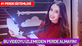 Perde sistem modelleri seçimi. Perde seçimi hakkında bilmeniz gerekenler. Modern