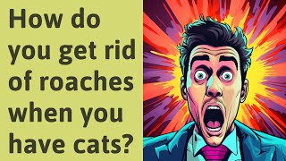 How do you get rid of roaches when you have cats?