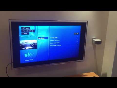 SkyQ  how  to set up Ethernet connection on wifi enabled mini  box