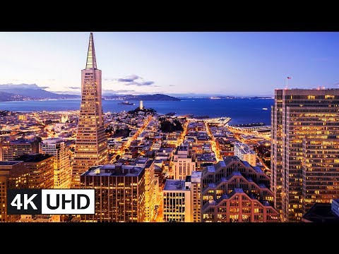 🔥 4K Drone | San Francisco, California Travel Time Lapse: Silicon Valley, Golden Gate, Alcatraz...