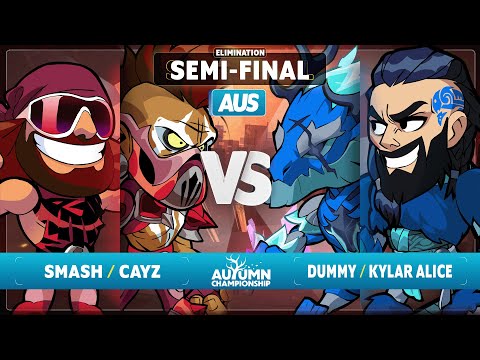 Cayz & Smash vs Dummy & Kylar Alice - Elimination Semi-Final - Autumn Championship 2023 - AUS 2v2