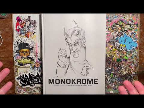 Graffiti Blackbook Flipthrough - Monokrome Book 1