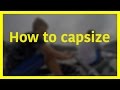 How to capsize in a rowing boat (Funny)
