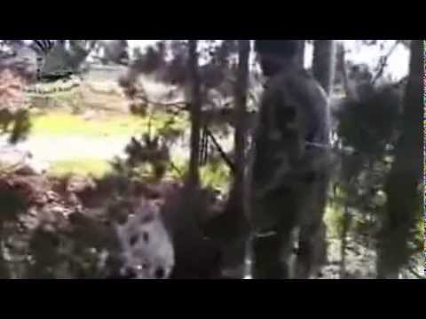 استهداف سيارة لقوات النظام م قبل كتيبة الحمزة أسد الله في ريف القصير في حمص