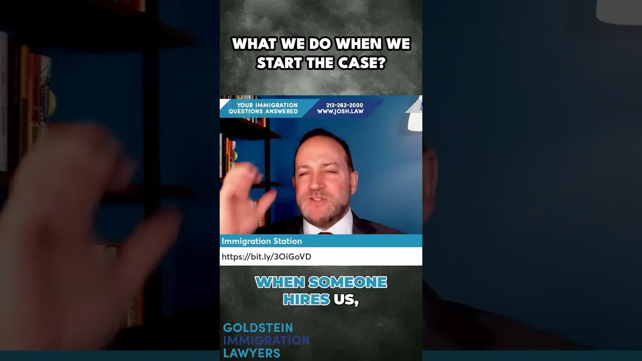 What we do when we start the #case #immigration #visa #greencard #uscis #usa #viral #shorts #lawyer