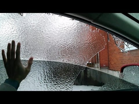 Fun with Freezing Rain ( severe weather in canada )