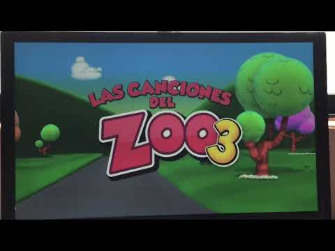 Las canciones del zoo 3 menú