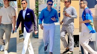May 2025 Men’s Spring Summer Outfits🇮🇹Street Style & Luxury Men’s Shop