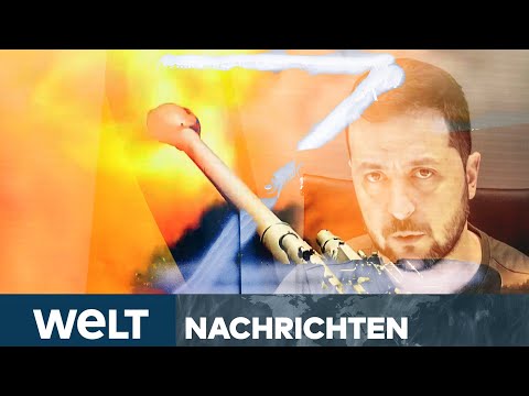PUTINS KRIEG: Russischer Raketenregen – Ukrainern droht Einkesselung im Donbass | WELT Nachtstream