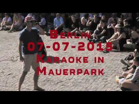 WHAT IS Berlin's karaoke open air @ MauerPark 7.06.2015 ?