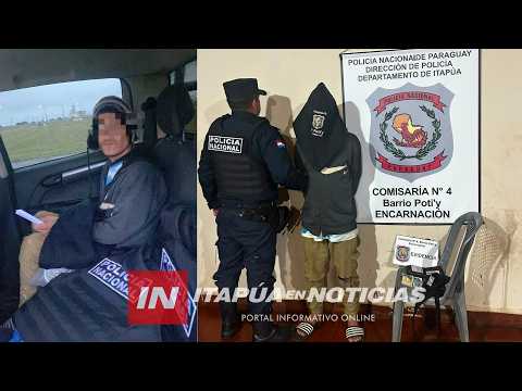 RECUPERÓ SU LIBERTAD Y NO TARDÓ 15 MINUTOS EN COMETER UN HURTO EN ENCARNACIÓN