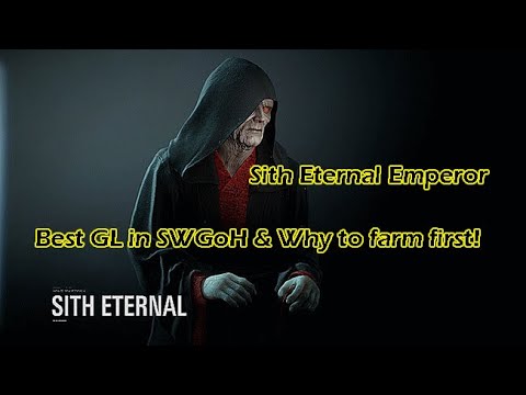 Sith Eternal Emperor the best Galactic Legend? I Have to Say Yes. Here’s Why… #SWGoH #SithEternal