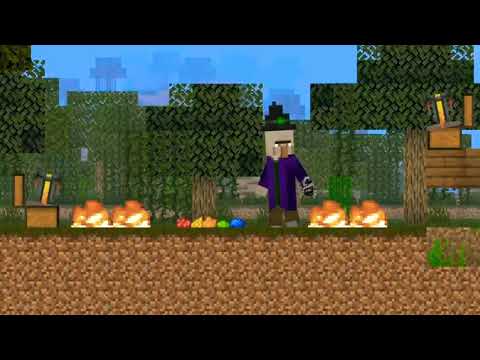 Animation vs Minecraft (Super Pig vs Witch) but with Anime effects...