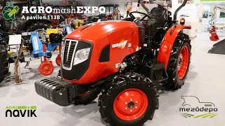 SHIBAURA SB50H fokozatmentes kabin nélküli kompakt traktor európai kivitel
