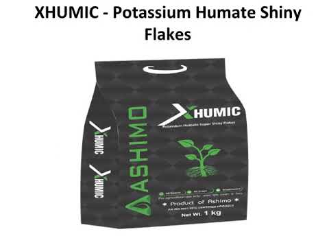 xhumic - Humic Acid - Potassium Humate Shiny Flakes