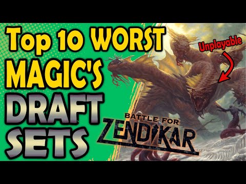Top 10 Worst Draft Sets in Magic the Gathering