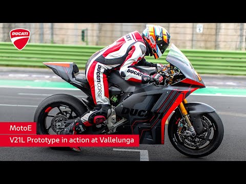 La Ducati Moto E en acción