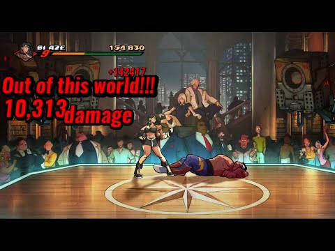Streets of Rage 4 - Blaze Mania+ Stage 9 Full Combo [185k] (v07)