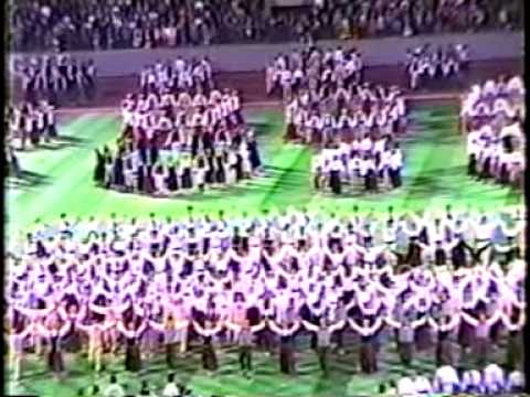 Latvian dance festival 1990