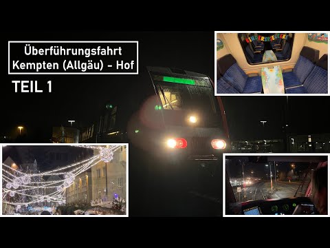 Transfer trip BR 612 from Kempten to Hof | Hotel overnight stay, Kempten vehicle, shunting trip