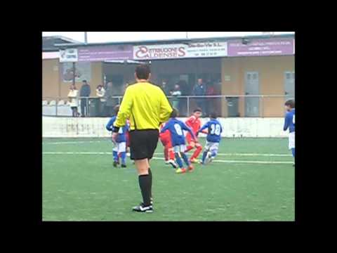 Caldas CF: 1 -Salgueiriños CF: 6 Prebenjamin A (Grupo 61)