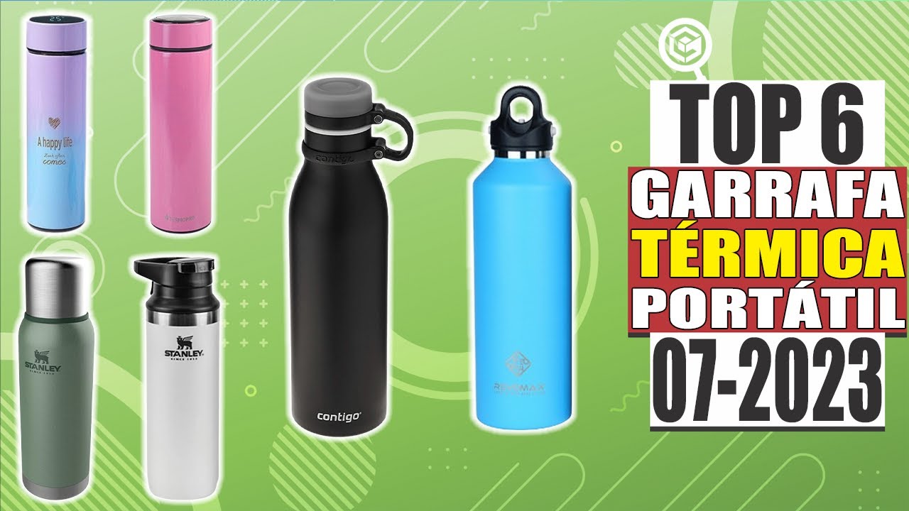 6 MELHORES GARRAFAS TÉRMICAS PORTÁTEIS em 2023