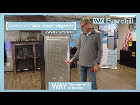 How to Service Your 10.7 CU FT Everchill Refrigerator - Check the Power at the Back of Refrigerator