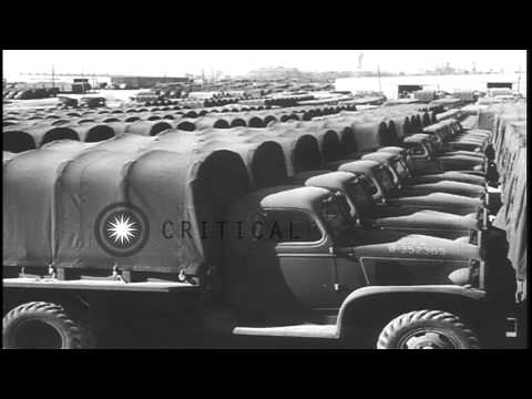 Adolf Hitler, Wilhelm Keitel and Benito Mussolini discussing a map in Europe. HD Stock Footage