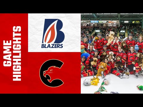 Cougars vs. Blazers Game Highlights (12/17/22) | WHL Highlights