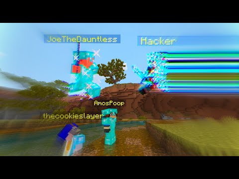 Obvious Minecraft Hacker Caught Flying On CubeCraft