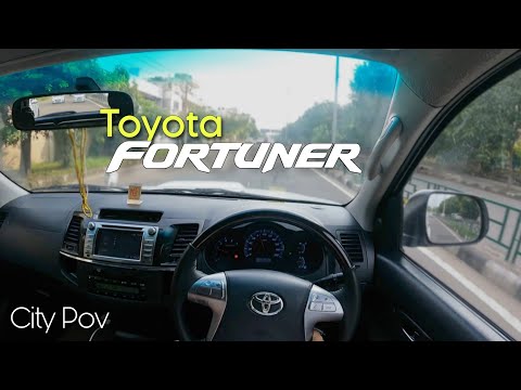 Toyota Fortuner 4x4 POV Driving | Automatic | City | 3.0L D4D | 4K | ASMR
