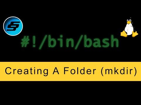 Creating A Folder mkdir Bash Scripting