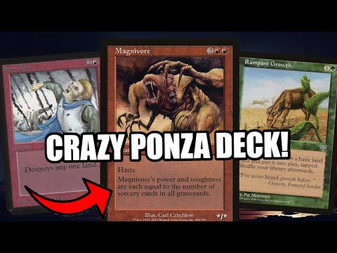 The SWEETEST PONZA Deck You've Ever Seen In PREMODERN!