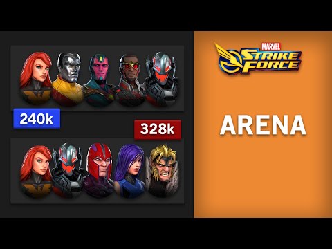 MSF Arena - Ultron/Falcon/Vision/Colossus/Phoenix vs Phoenix/Ultron/Magneto/Psylocke/Sabretooth