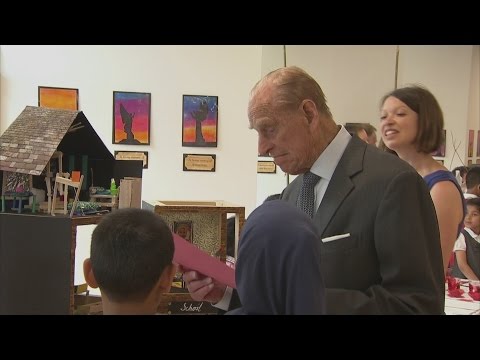 Prince Philip disgusted by child's handwriting during school visit