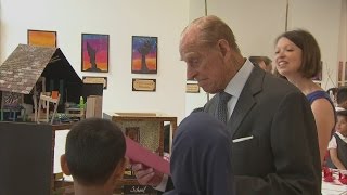 Prince Philip disgusted by child&#39;s handwriting during school visit