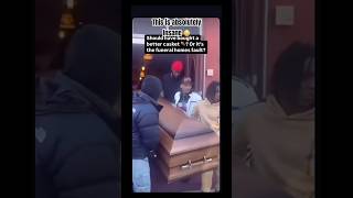 When you buy a cheap casket ⚰️  wild. #shorts #short #funeral #crazy #wild #memes #funniestvideo