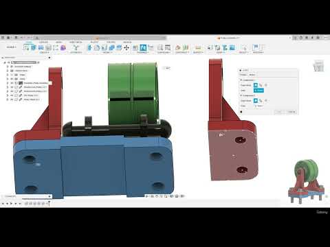 Using Joints Assembly in Fusion 360 || Autodesk Fusion 360 Training Tutorial 50