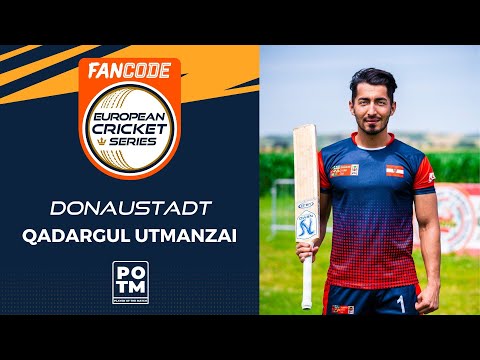 POTM: Q.Utmanzai - ACT vs DNA | Highlights | FanCode ECS Austria, 2022 Day 3 | ECS22.323