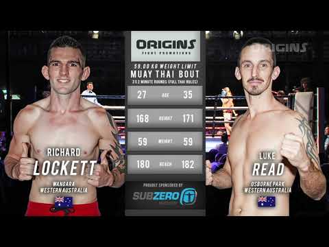 Origins 8: Richard Lockett vs Luke Read [FULL FIGHT]