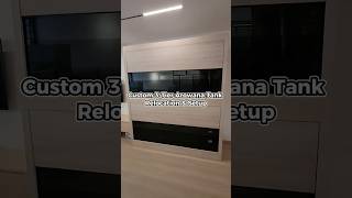 Custom 3 Tier Arowana Tank Relocation and Setup