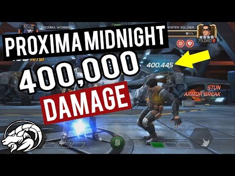 400 000 Damage 5 Star Proxima Midnight Realm Of Legends