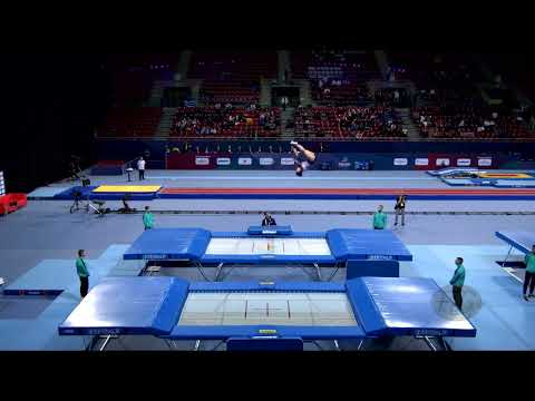 AMANO Maia (USA) W - 2022 Trampoline Worlds, Sofia (BUL) - Q Trampoline Exercise 1