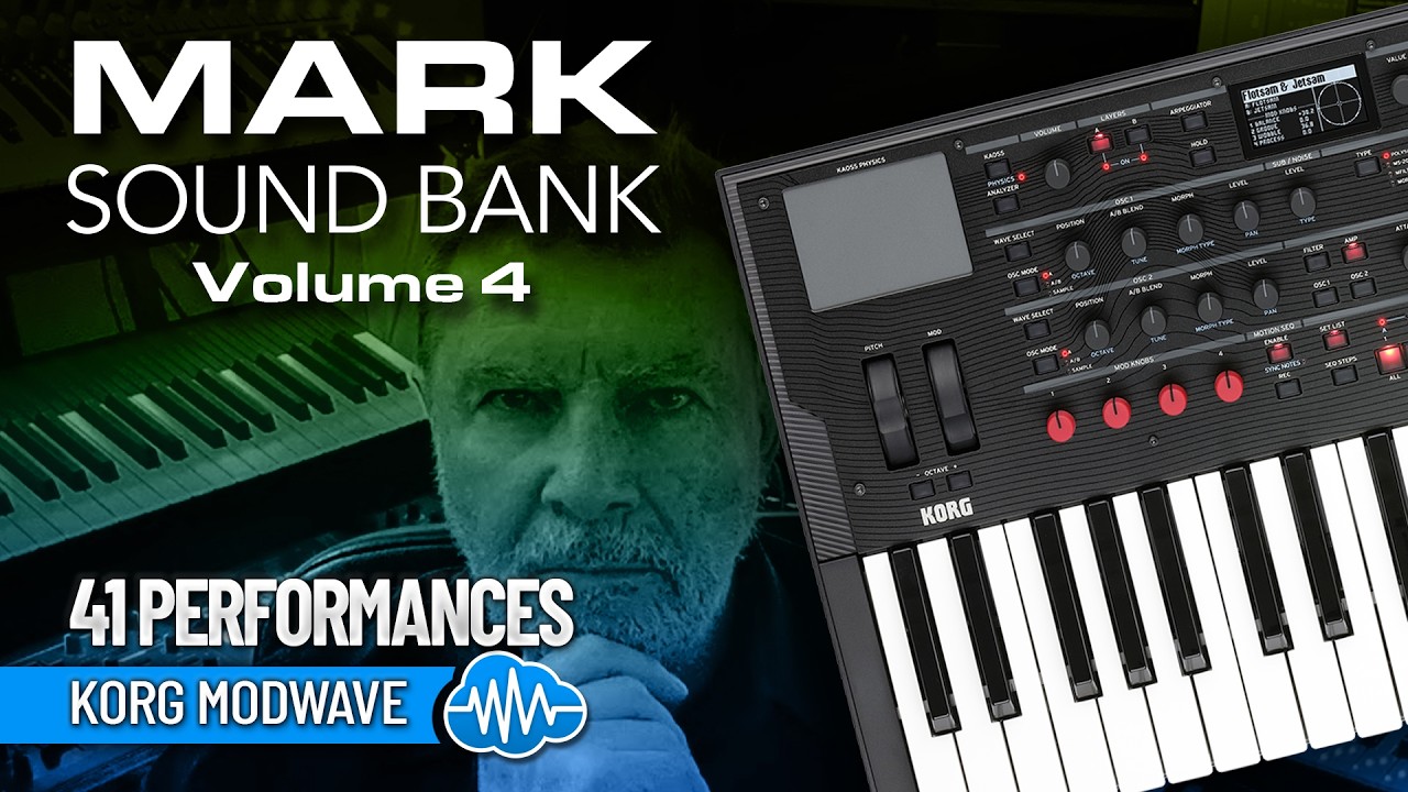MSD029 - Mark Sound Bank V4 - Korg Modwave ( 41 performances ) - Video Preview 1