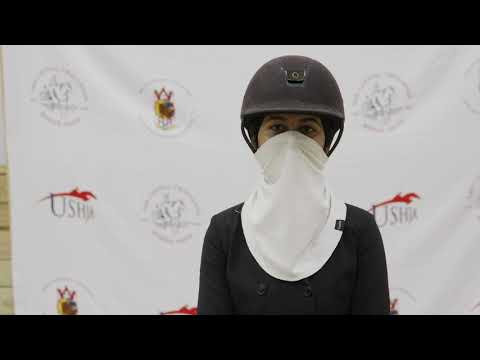 WCHR Junior 3'6" Challenge Winner Interview with Isha Swani