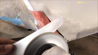 auto bodywork for beginners welding in a patch panel