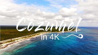 Cozumel From The Air (4K drone)