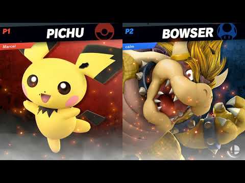 Rushdown 10 - CalmAnimal (Bowser) vs DankDDD (Pichu) Winners Semifinals - SSBU