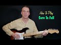 How To Play Sure To Fall by Carl Perkins plus News and Updates