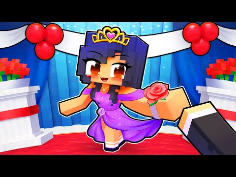 Asking APHMAU to PROM in Minecraft!
